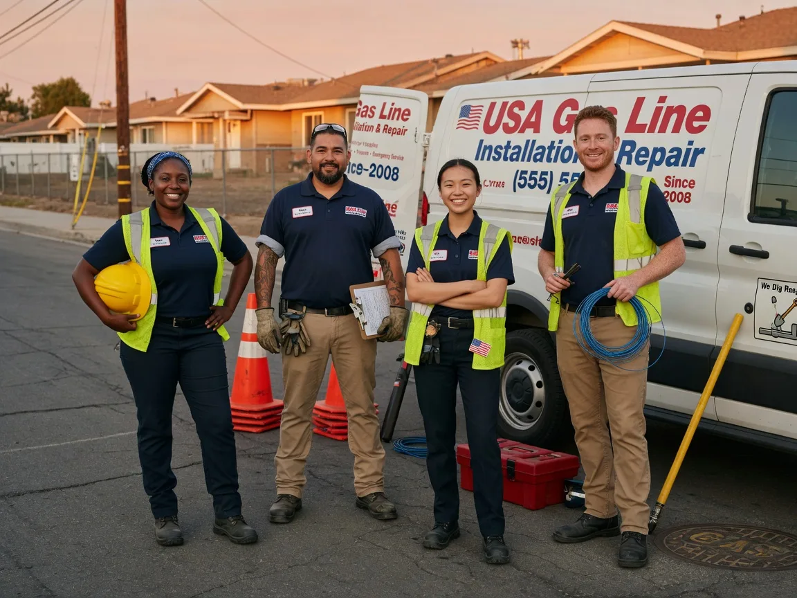 Gas Line Installation company in New Cambria, KS